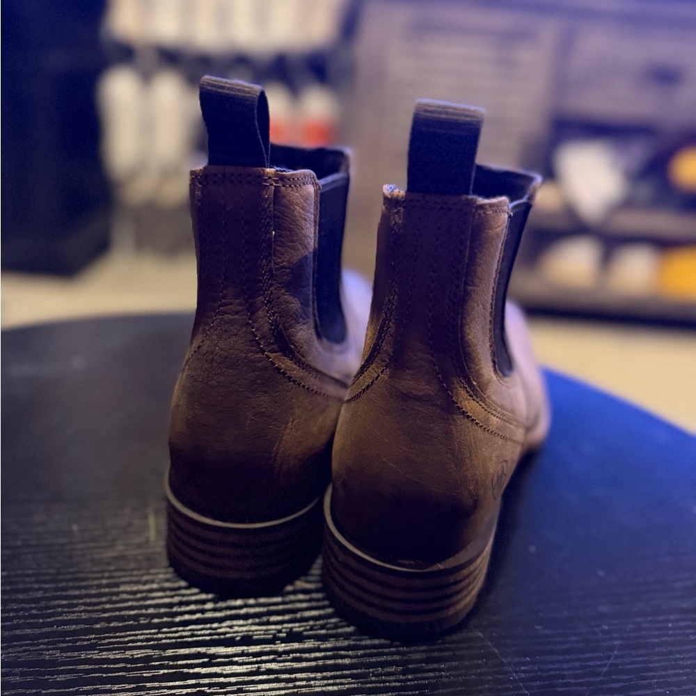 Ariat Brown Leather Western Boots - Picture 4 of 5